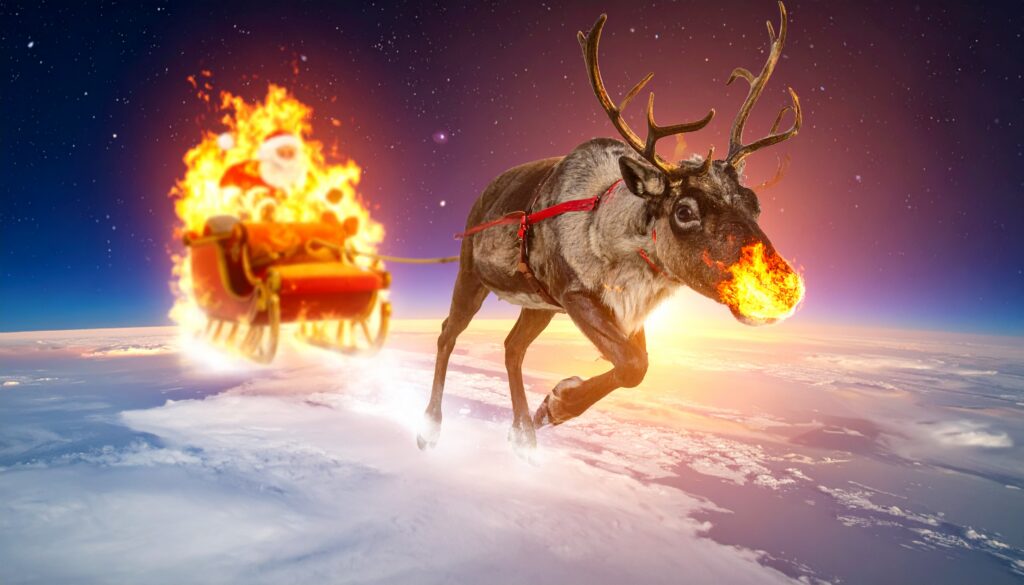 Santa im wissenschaftlichen Stresstest: Physik, Rentiere & Wahnsinn auf sciblog.at